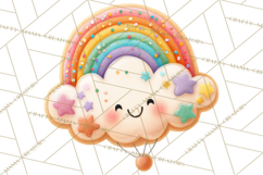 Birthday Cookies PNG, Birthday Cookie Clipart, Cute Sugar Product Image 3