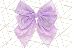 Bows Clipart, Girly Pastel Decorative Png, Layered Satin Product Image 5