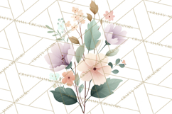 Spring Garden Animals Clipart, Whimsical Bunny Duck Frog Png Product Image 2