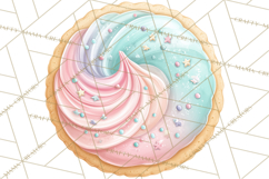 Pastel Birthday Clipart, Soft Party Decorations PNG, Festive Product Image 3