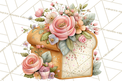 Spring Market Icons Clipart, Rustic Produce and Farm Stand Product Image 5