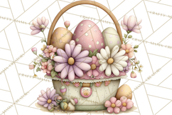 Easter Picnic Animal Clipart, Cute Spring Picnic PNG Product Image 5