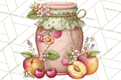 Spring Market Icons Clipart, Rustic Produce and Farm Stand Product Image 2