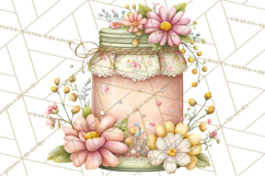 Spring Market Icons Clipart, Rustic Produce and Farm Stand Product Image 3