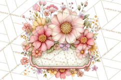 Spring Market Icons Clipart, Rustic Produce and Farm Stand Product Image 3