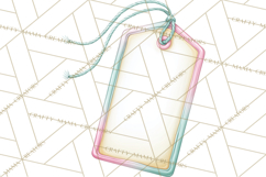 Pastel Birthday Clipart, Soft Party Decorations PNG, Festive Product Image 3