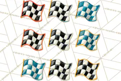 Monster Truck Birthday Party Clipart, Racing Celebration Png Product Image 3