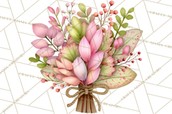 Spring Market Icons Clipart, Rustic Produce and Farm Stand Product Image 5