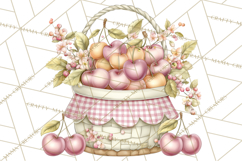Spring Market Icons Clipart, Rustic Produce and Farm Stand Product Image 2