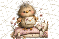 Easter Picnic Animal Clipart, Cute Spring Picnic PNG Product Image 2