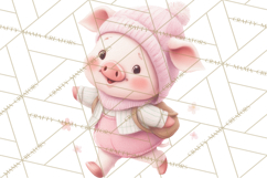 Baby Farm Animals Clipart PNG, Cute Spring Animals Product Image 4