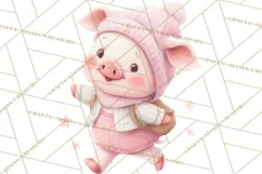 Baby Farm Animals Clipart PNG, Cute Spring Animals Product Image 4