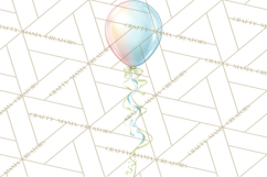 Pastel Birthday Clipart, Soft Party Decorations PNG, Festive Product Image 3