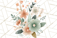 Spring Garden Animals Clipart, Whimsical Bunny Duck Frog Png Product Image 2