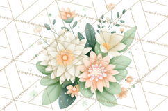 Spring Garden Animals Clipart, Whimsical Bunny Duck Frog Png Product Image 3