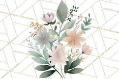 Spring Garden Animals Clipart, Whimsical Bunny Duck Frog Png Product Image 4