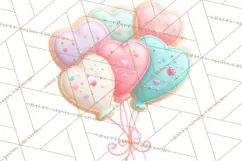 Birthday Cookies PNG, Birthday Cookie Clipart, Cute Sugar Product Image 5