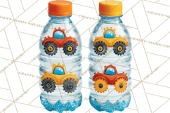 Monster Truck Birthday Party Clipart, Racing Celebration Png Product Image 5