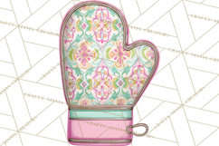 50s Retro Kitchen Clipart, Vintage 1950s Kitchen Appliances Product Image 5