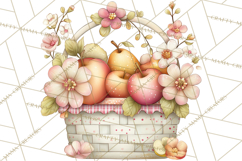 Spring Market Icons Clipart, Rustic Produce and Farm Stand Product Image 5