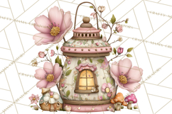 Woodland Fairy Animals Clipart PNG, Cute Pastel Watercolor Product Image 3