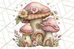 Woodland Fairy Animals Clipart PNG, Cute Pastel Watercolor Product Image 3