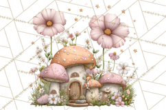 Woodland Fairy Animals Clipart PNG, Cute Pastel Watercolor Product Image 4