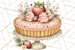 Tea Time Notes Clipart, Cozy Teapot and Cup Clip Art PNG Product Image 5