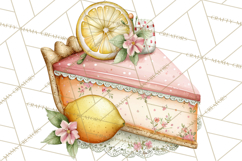 Tea Time Notes Clipart, Cozy Teapot and Cup Clip Art PNG Product Image 4