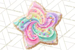 Birthday Cookies PNG, Birthday Cookie Clipart, Cute Sugar Product Image 3