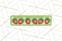 Strawberry Stationery Clipart, Pastel Office Supplies Png Product Image 2