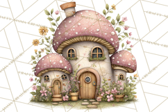 Woodland Fairy Animals Clipart PNG, Cute Pastel Watercolor Product Image 3