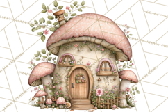 Woodland Fairy Animals Clipart PNG, Cute Pastel Watercolor Product Image 4