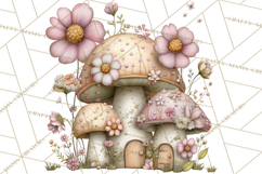 Woodland Fairy Animals Clipart PNG, Cute Pastel Watercolor Product Image 4