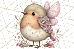 Woodland Fairy Animals Clipart PNG, Cute Pastel Watercolor Product Image 4