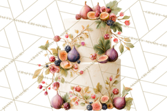 Wedding Cake Clipart PNG, Elegant Wedding Desserts Product Image 2