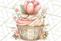 Tea Time Notes Clipart, Cozy Teapot and Cup Clip Art PNG Product Image 5