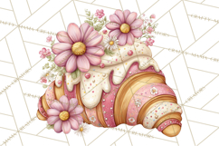 Tea Time Notes Clipart, Cozy Teapot and Cup Clip Art PNG Product Image 4