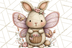 Woodland Fairy Animals Clipart PNG, Cute Pastel Watercolor Product Image 2
