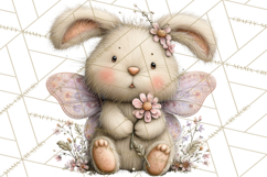 Woodland Fairy Animals Clipart PNG, Cute Pastel Watercolor Product Image 3