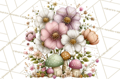 Flower Sprite Babies Clipart PNG, Pastel Watercolor Fairy Product Image 4