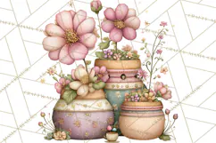 Flower Sprite Babies Clipart PNG, Pastel Watercolor Fairy Product Image 2