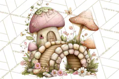 Flower Sprite Babies Clipart PNG, Pastel Watercolor Fairy Product Image 4