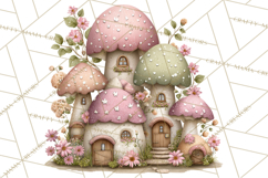 Flower Sprite Babies Clipart PNG, Pastel Watercolor Fairy Product Image 4