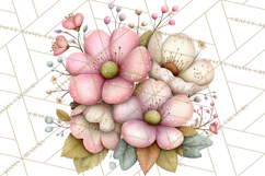 Flower Sprite Babies Clipart PNG, Pastel Watercolor Fairy Product Image 2