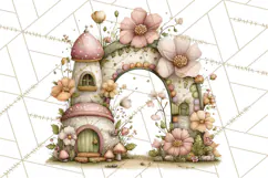 Flower Sprite Babies Clipart PNG, Pastel Watercolor Fairy Product Image 4