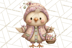 Easter Candy Animals Clipart PNG, Cute Pastel Critters Product Image 3