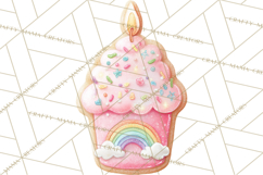 Birthday Cookies PNG, Birthday Cookie Clipart, Cute Sugar Product Image 3