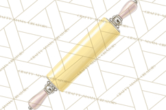 50s Retro Kitchen Clipart, Vintage 1950s Kitchen Appliances Product Image 4