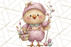 Easter Candy Animals Clipart PNG, Cute Pastel Critters Product Image 4